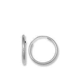 Royal Chain 10K Gold Endless Hoop Earring ER910