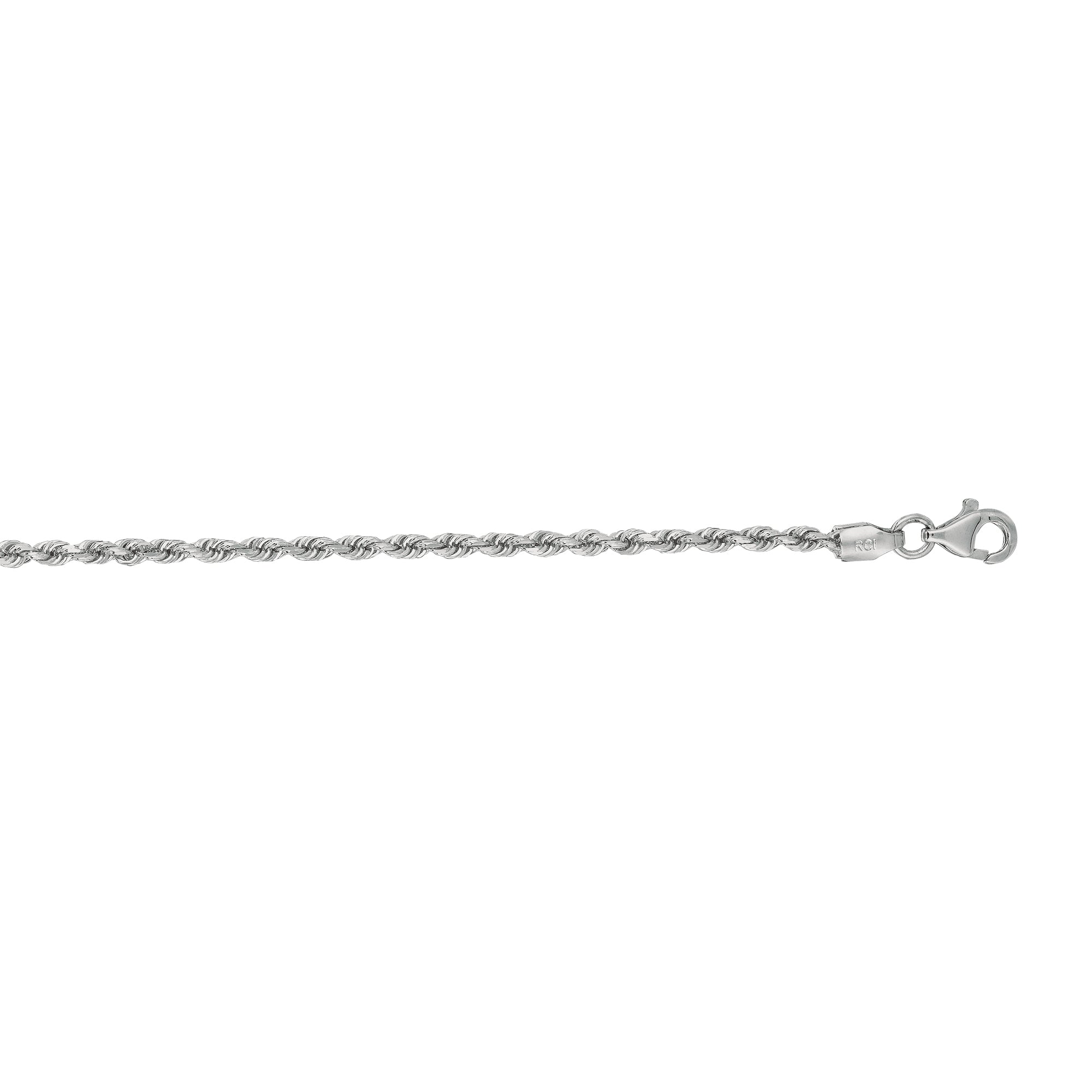 Parkplace Jewelers 14k-gold-2mm-diamond-cut-royal-rope-chain-wr016
