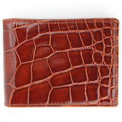 Cognac Alligator Wallet WT-COG-GATR