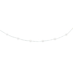 White Gold  Gold Pearl Classics Necklace