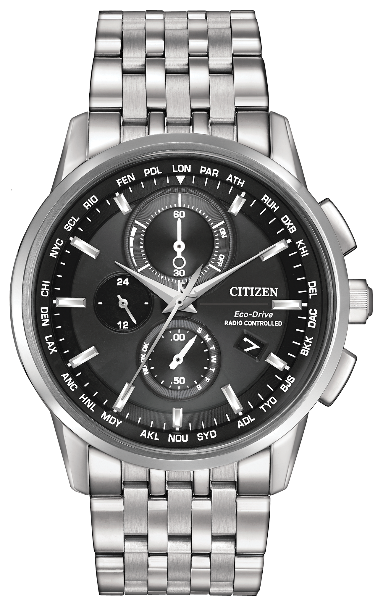 Citizen World Chronograph A-T ATOMIC TIMEKEEPING AT8110-53E