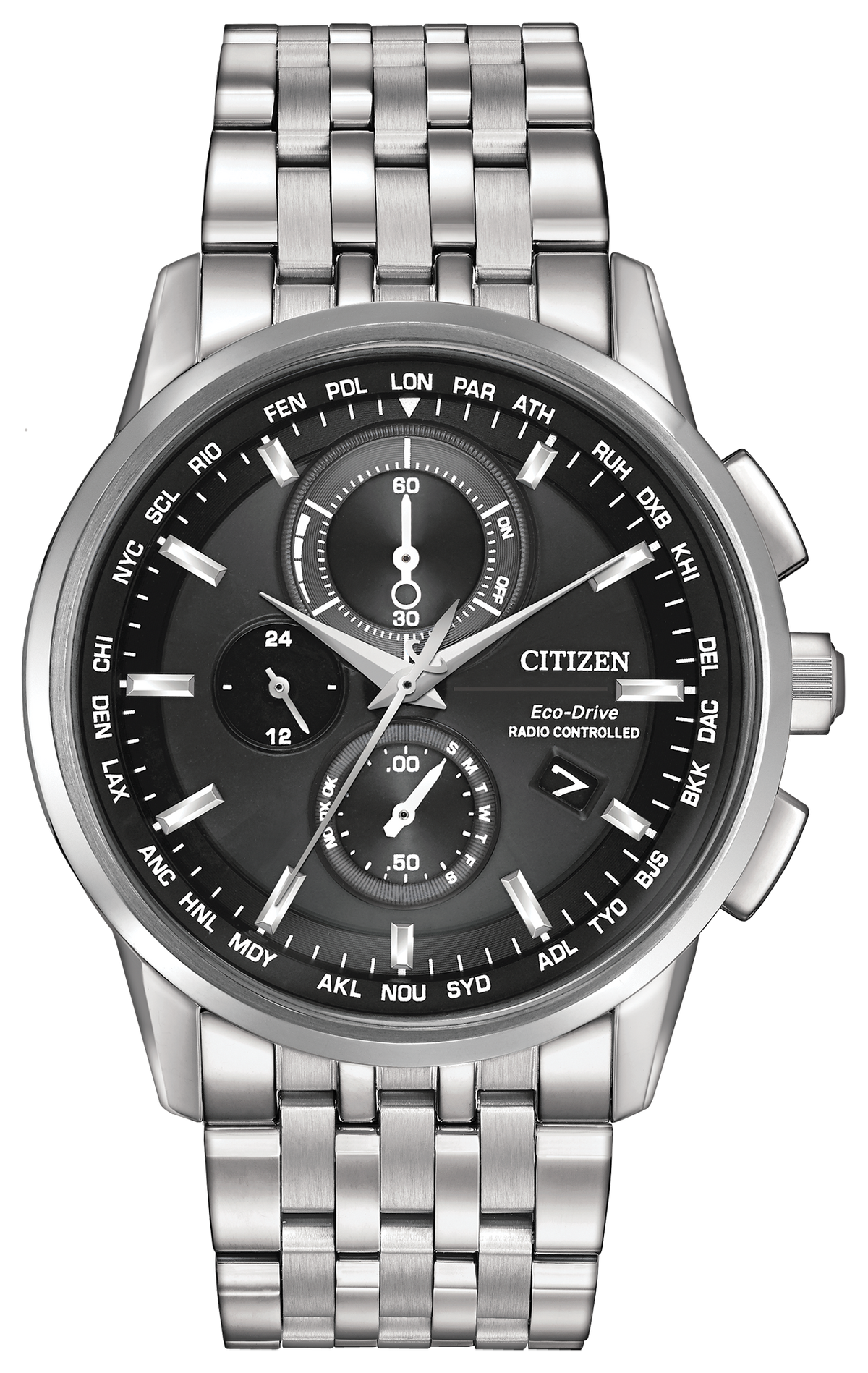 Citizen World Chronograph A-T ATOMIC TIMEKEEPING AT8110-53E