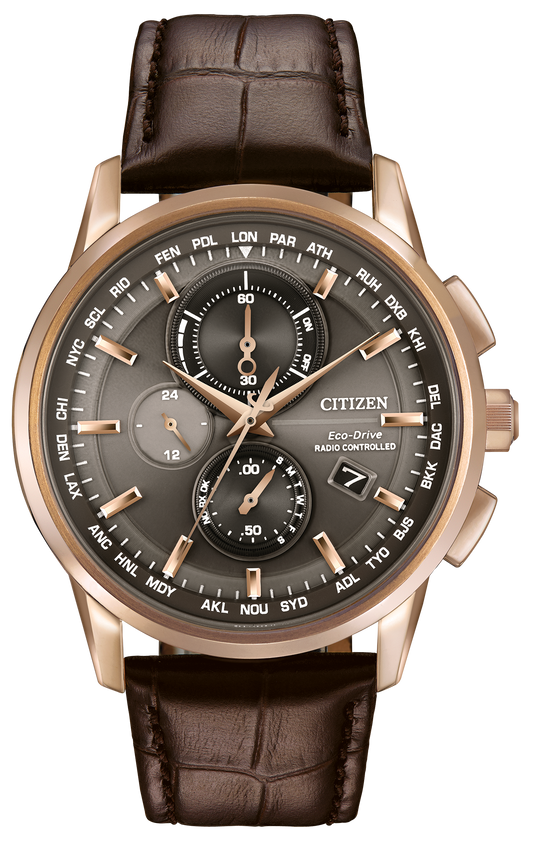 Citizen World Chronograph A-T ATOMIC TIMEKEEPING AT8113-04H