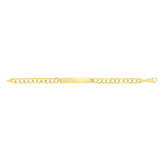 Yellow Gold Polished ID Bracelets Bracelet