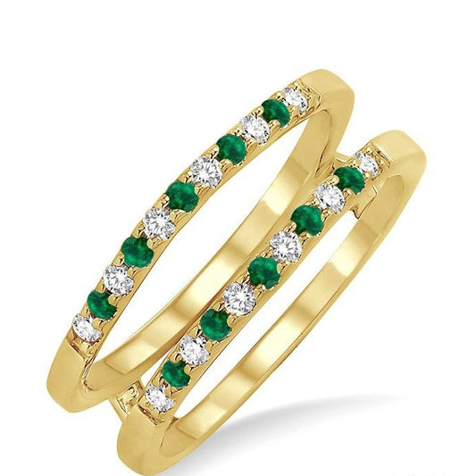 Parkplace Jewelers Gemstone & Diamond Insert Ring 29798PPFHEMYG