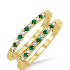 Parkplace Jewelers Gemstone & Diamond Insert Ring 29798PPFHEMYG