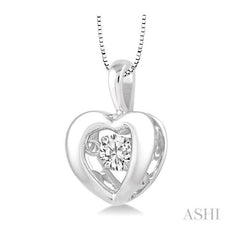 ASHI Heart Shape Emotion Diamond Pendant 69229PPTXPDWG