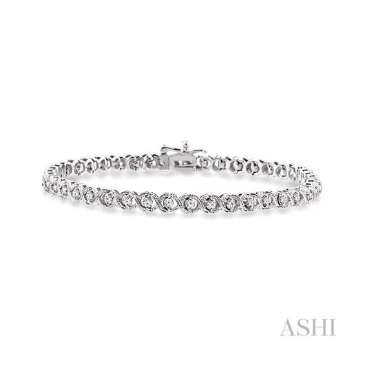 ASHI Diamond Bracelet 74031PPTXW