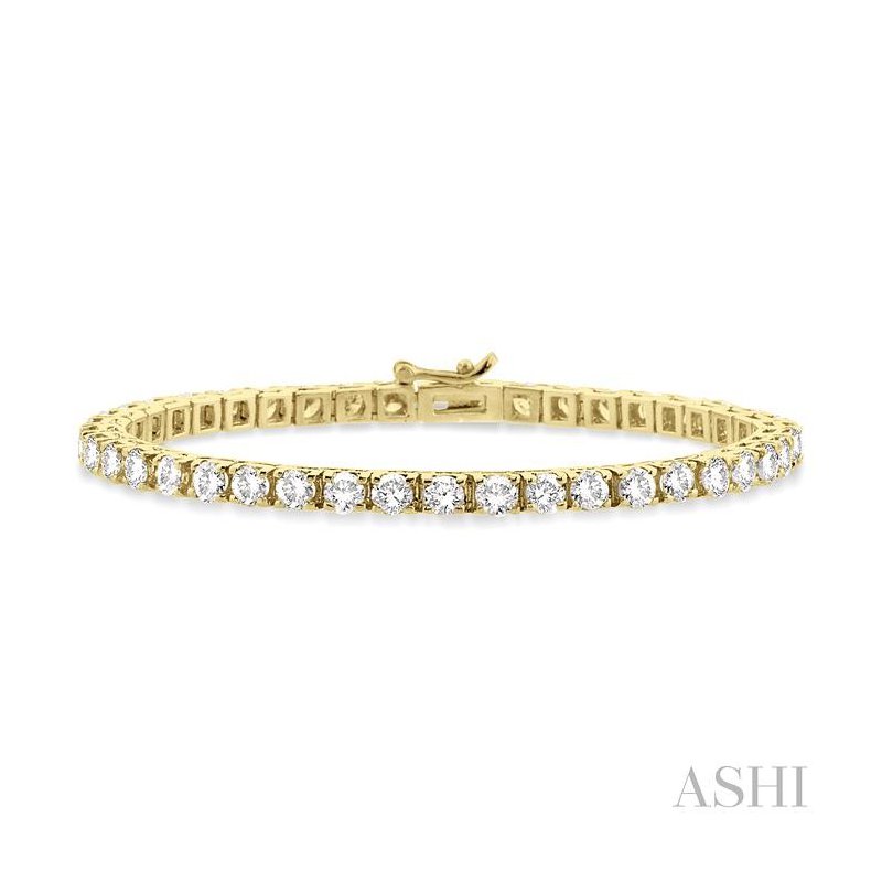 ASHI Diamond Tennis Bracelet 70168PPFGYG