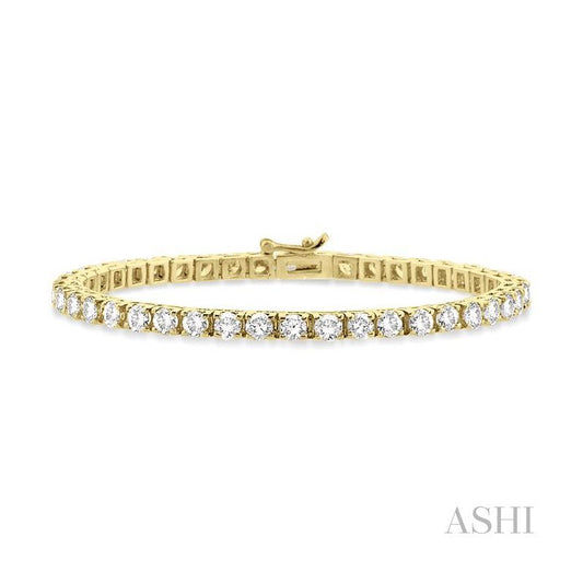 ASHI Diamond Tennis Bracelet 70168PPFGYG