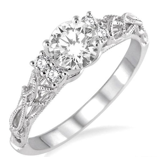 Parkplace Jewelers Round Shape Diamond Engagement Ring 20625PPFHWG-LE