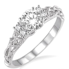 Parkplace Jewelers Round Shape Diamond Engagement Ring 20625PPFHWG-LE