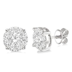 Parkplace Jewelers Round Shape Lovebright Essential Diamond Stud Earrings 91750PPFGERWG-1.50