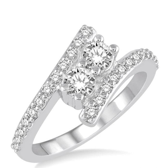 Parkplace Jewelers 2 Stone Diamond Ring 440A3PPFHWG