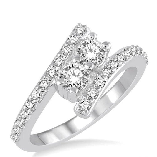 Parkplace Jewelers 2 Stone Diamond Ring 440A3PPFHWG