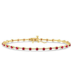 Parkplace Jewelers Gemstone & Diamond Bracelet 7623HPPTSRBYG