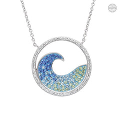 Ocean City Collection Swarovski Crystal Wave