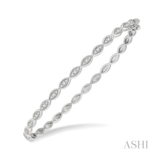ASHI Stackable Diamond Bangle 790C5PPFHWG