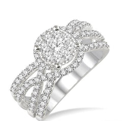 Parkplace Jewelers Round Shape Halo Lovebright Diamond Ring 33711PPFVWG