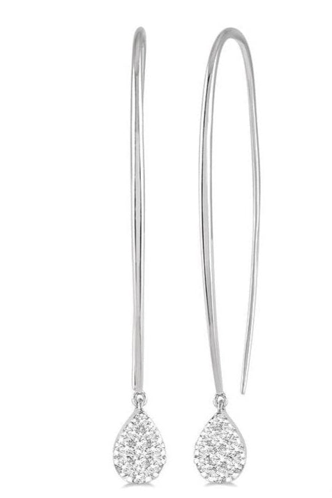 Parkplace Jewelers Pear Shape Lovebright Essential Diamond Earrings 917A5PPFHERWG