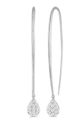 Parkplace Jewelers Pear Shape Lovebright Essential Diamond Earrings 917A5PPFHERWG