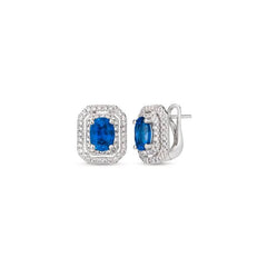Le Vian PLT Cornflower Sapphire 1 3/8 cts. Earrings BVKD 8