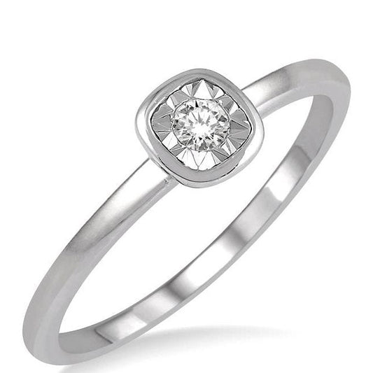 Parkplace Jewelers Stackable Cushion Shape Diamond Promise Ring 11419PPTXWG