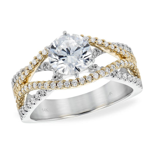 Parkplace Jewelers 14KT Gold Semi-Mount Engagement Ring H220-00396