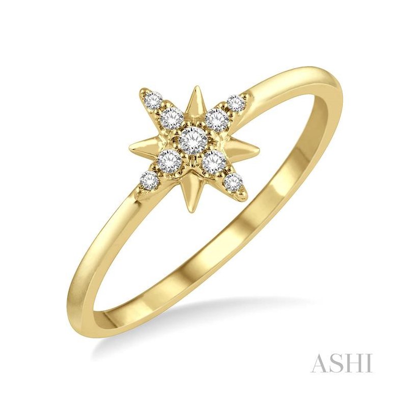ASHI Stackable Star Petite Diamond Fashion Ring 389D9PPTSYG