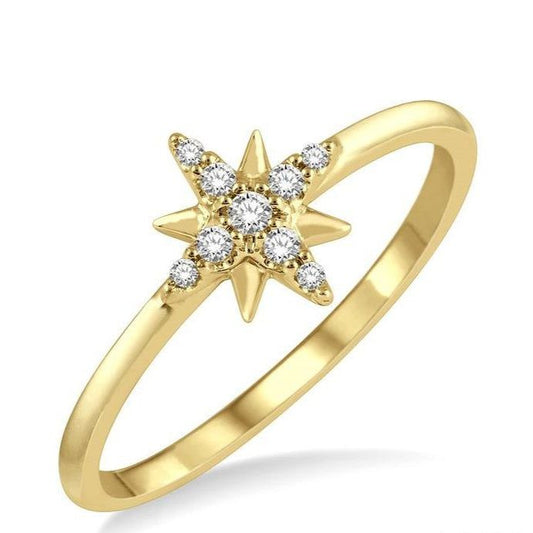 Parkplace Jewelers Stackable Star Petite Diamond Fashion Ring 389D9PPTSYG