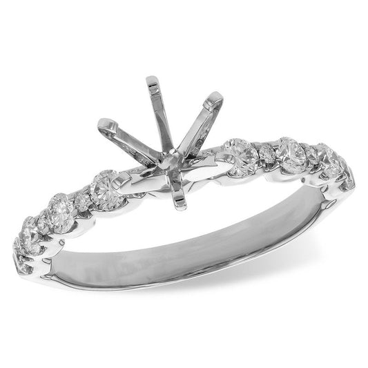 Parkplace Jewelers 14KT Gold Semi-Mount Engagement Ring M310-06814