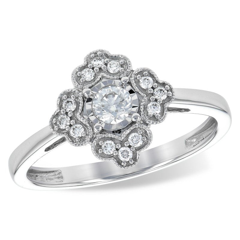Parkplace Jewelers 14KT Gold Ladies Diamond Ring K226-41296