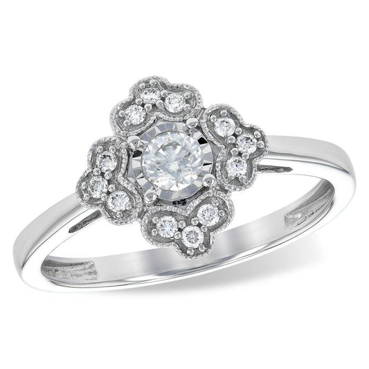 Parkplace Jewelers 14KT Gold Ladies Diamond Ring K226-41296