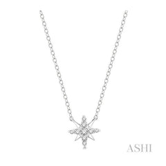 ASHI Star Petite Diamond Fashion Pendant 642C9PPTSPDWG