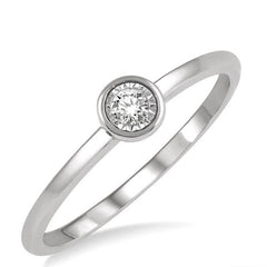 Parkplace Jewelers Stackable Round Shape Diamond Promise Ring 11449PPTXWG