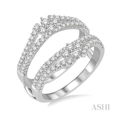 ASHI Diamond Insert Ring 29492PPFVWG