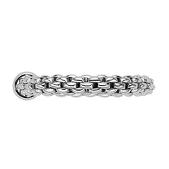 Fope Flex'it Essentials 18ct White Gold Slim Ring 04E08AX_XX_B_XBX_00S