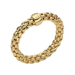 Fope Flex'it Essentials 18ct Yellow Gold Slim Ring 04E08AX_XX_G_XGX_00S