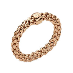 Fope Flex'it Essentials 18ct Rose Gold Slim Ring 04E08AX_XX_R_XRX_00S