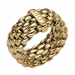 Fope Flex'it Essentials 18ct Yellow Gold Wide Ring 05E04AX_XX_G_XGX_00S