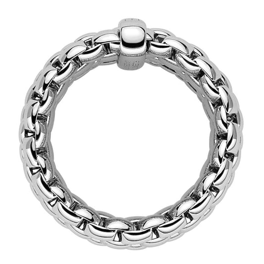 Fope Flex'it Essentials 18ct White Gold Wide Ring 05E04AX_XX_B_XBX_00S