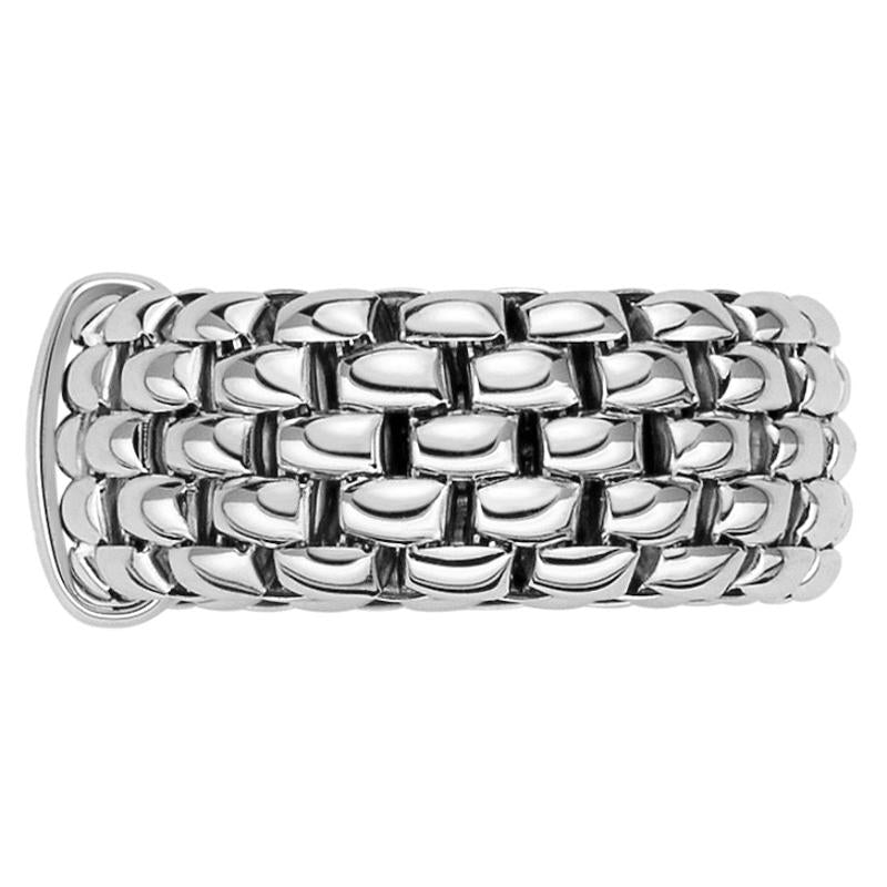 Fope Flex'it Essentials 18ct White Gold Wide Ring 05E04AX_XX_B_XBX_00S