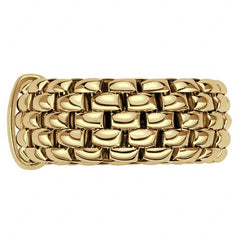 Fope Flex'it Essentials 18ct Yellow Gold Wide Ring 05E04AX_XX_G_XGX_00S