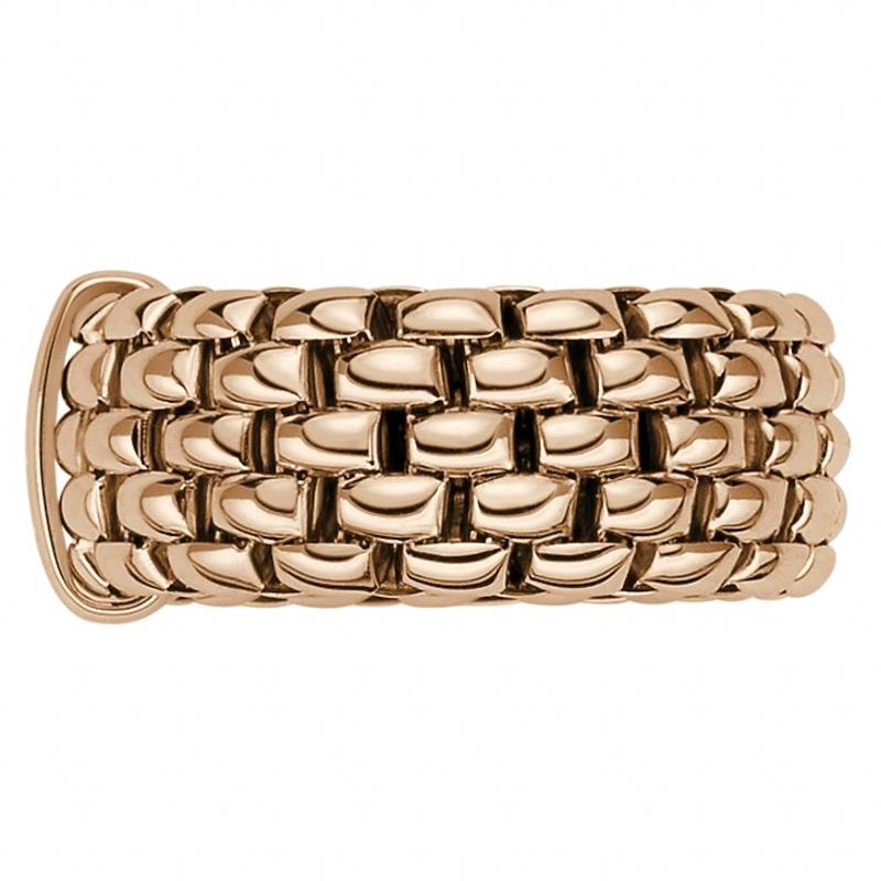 Fope Flex'it Essentials 18ct Rose Gold Wide Ring 05E04AX_XX_R_XRX_00S