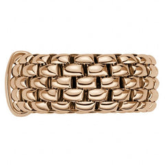 Fope Flex'it Essentials 18ct Rose Gold Wide Ring 05E04AX_XX_R_XRX_00S