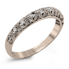 Anniversary Ring In 18k Gold With Diamonds LP1582-B WHITE 18K BAND 1