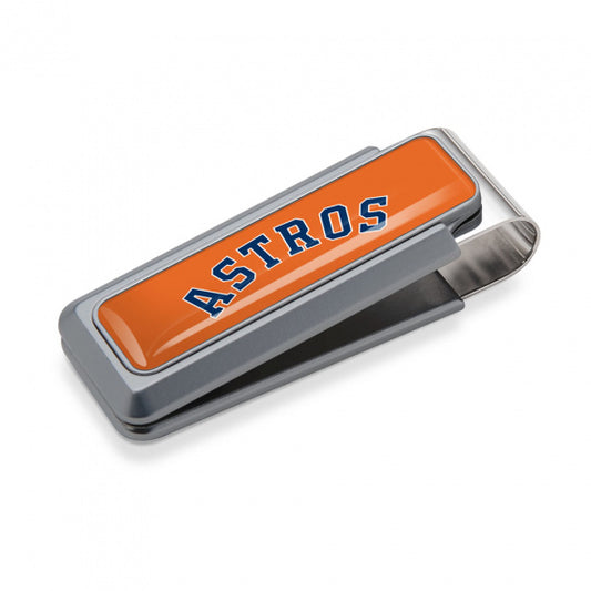 MClip Houston Astros Money Clip - Urethane Inlay HOU-UV2-NMA-CLUR