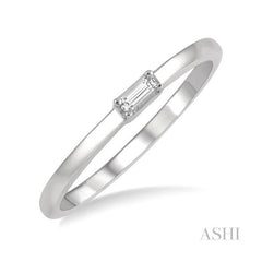 ASHI Stackable Petite Baguette Diamond Fashion Ring 339A9PPTGWG
