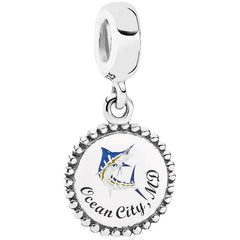 Ocean City Pandora Dangle Marlin Charm