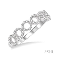 ASHI Stackable Diamond Fashion Band 33186PPFHWG
